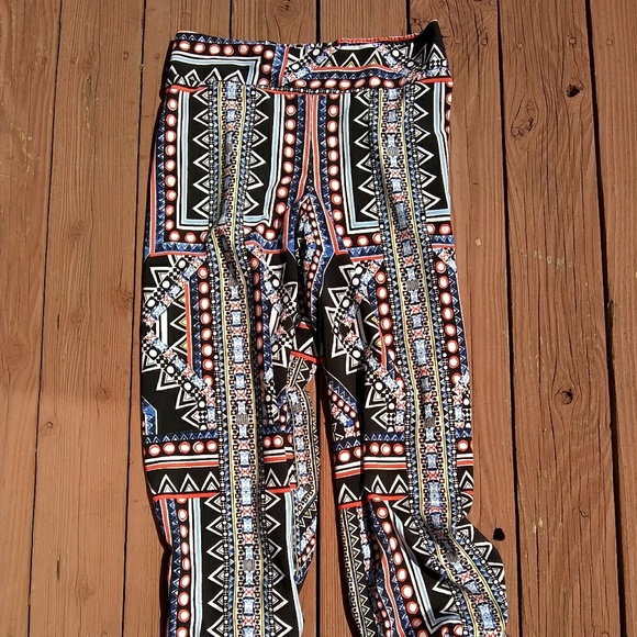 Mossimo palazzo pants size large stretchy - Picture 3 of 6